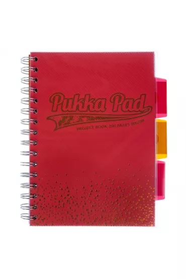 Pukka Pad Ko�ozeszyt A5 Project Book Blush Coral kratka 100 kartek