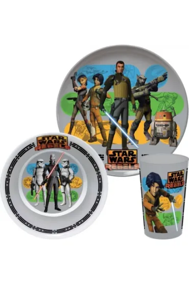 Dajar Zestaw �niadaniowy 3 el. Star Wars Rebel