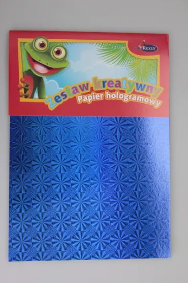 Beniamin Zestaw kreatywny - papier hologramowy A4 10 kartek