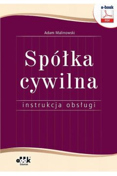 eBook Spka cywilna – instrukcja obsugi pdf