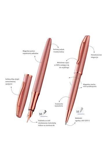 Pelikan Pi�ro wieczne Jazz Noble Elegance + d�ugopis Rose