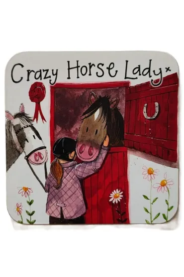 Alex Clark Podkadka pod kubek C244 Koniara Crazy Horse Lady