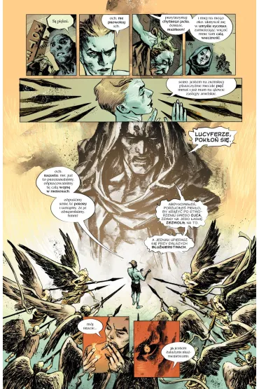 DC Black Label Boska tragedia. Lucyfer. Sandman Uniwersum. Tom 2 - Max Fiumara, Dan Watters, Sebastian  Fiumara
