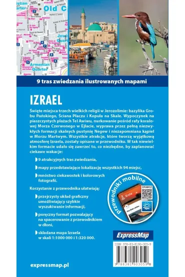 Izrael zestaw przewodnikowy 2w1 light 2023