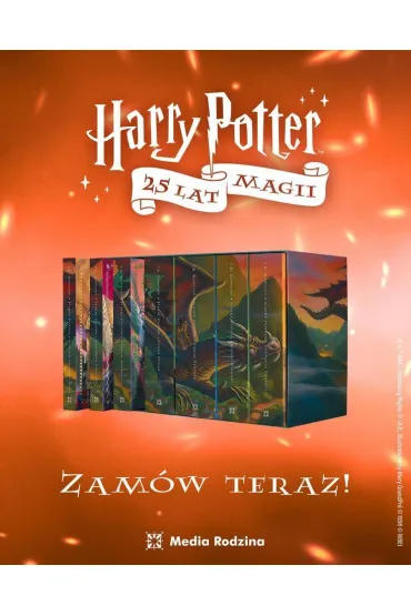 Pakiet Harry Potter. Tom 1-7. Edycja jubileuszowa w twardej oprawie - Joanne Kathleen Rowling