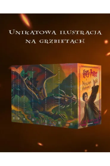 Pakiet Harry Potter. Tom 1-7. Edycja jubileuszowa w twardej oprawie - Joanne Kathleen Rowling