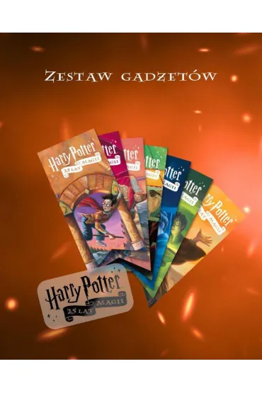 Pakiet Harry Potter. Tom 1-7. Edycja jubileuszowa w twardej oprawie - Joanne Kathleen Rowling