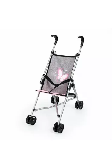 W�zek spacer�wka dla lalek szary Buggy Bayer