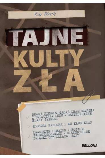 Tajne kulty z�a - Ray Black