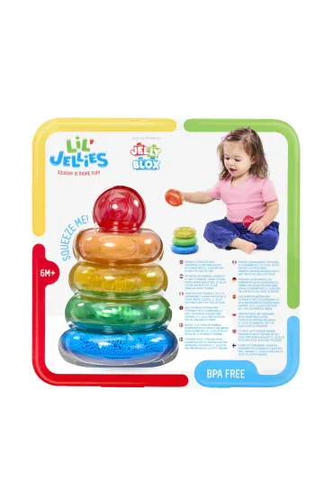 Lil Jellies Jelly Stacker Mi�kka Piramidka