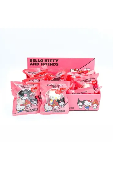 Figurka squishy Hello Kitty, nak�adka na o��wek, saszetka p18