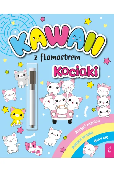 Kawaii z flamastrem. Kociaki - Patrycja Klempas