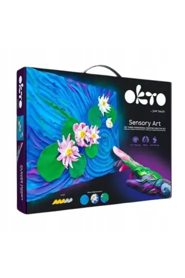 Sensory Art Okto Zestaw kreatywny - Lilie wodne 30x40 cm