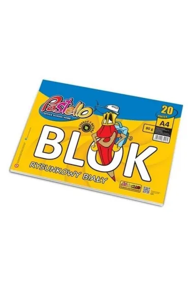 Pastello Blok rysunkowy A4 20k