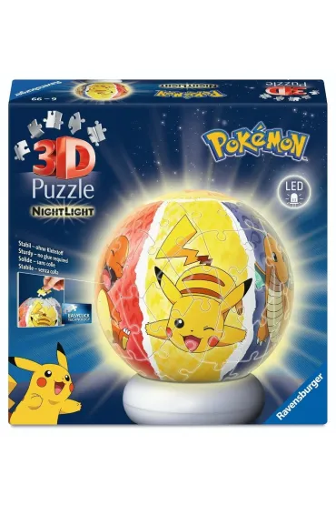 Puzzle 3D NightLight Pokemon Ravensburger