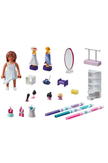 Playmobil Color Zestaw do projektowania mody 71373