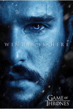 Gra o Tron Winter is Here Jon Snow - plakat 61x91,5 cm