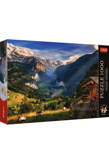 Puzzle 1000 el. Premium Plus Quality Photo Odyssey: Dolina