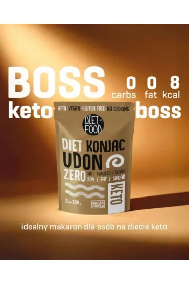 Diet-Food Makaron konjac shirataki udon 200 g