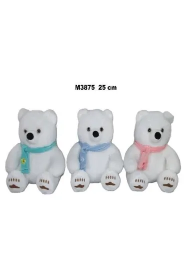 Mi� polarny w szaliku 25cm MIX Sun-Day