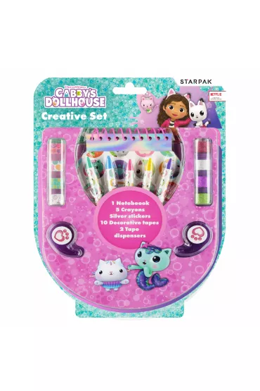 Koci Domek Gabi Zestaw kreatywny do kolorowania Gabby s Dollhouse STARPAK 537103