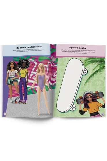 Mattel Barbie Miejski Styl FLA-1104