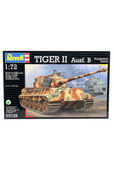 Pojazd 1:72 PzKpfw VI Konigstiger Revell
