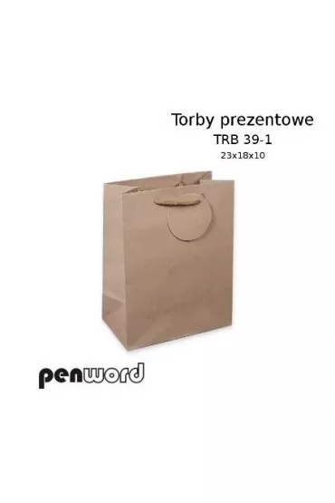 Polsirhurt Torebka prezentowa craft 23x18x10cm