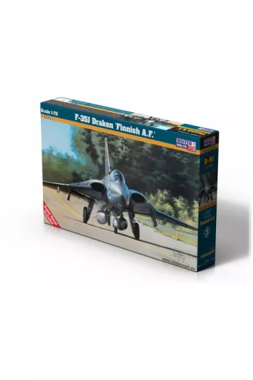 Model do sklejania - Samolot F-35J Draken Finnish MisterCraft 1:72 Mastercraft