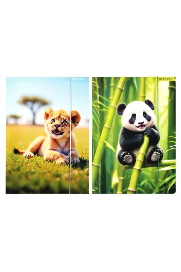 Teczka z gumk� A4 Wild Animal STARPAK 559729