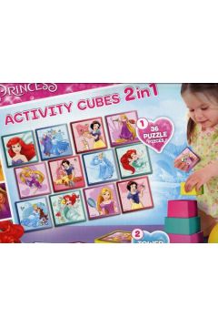 Disney Princess Activity Cubes 2w1 Lisciani