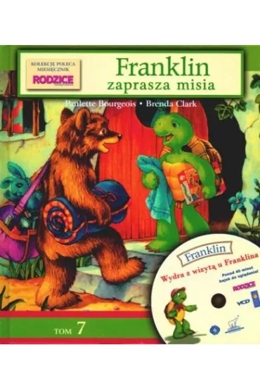 Franklin. Tom 7. Franklin zaprasza misia + VCD - Paulette Bourgeois