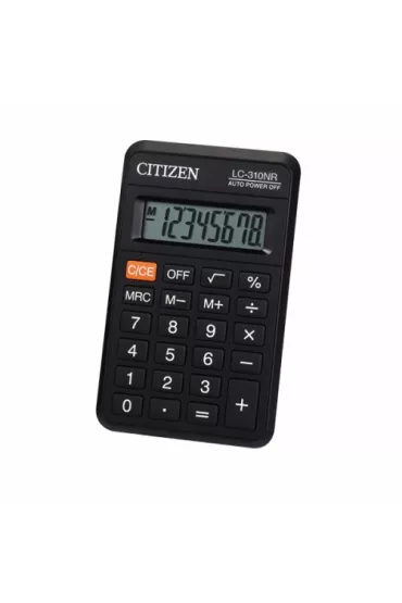 Citizen Kalkulator kieszonkowy LC310NR 8-cyfrowy 11,4 x 6,2 cm
