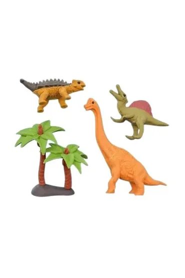 Iwako Gumki do �cierania puzzle Dinosaurs 2 4 szt.