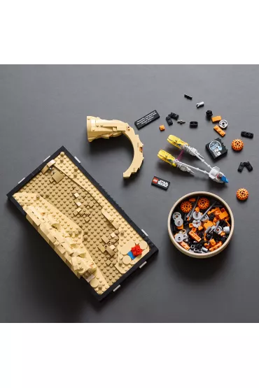 LEGO Star Wars Diorama: Wy�cig �cigaczy w Mos Espa 75380