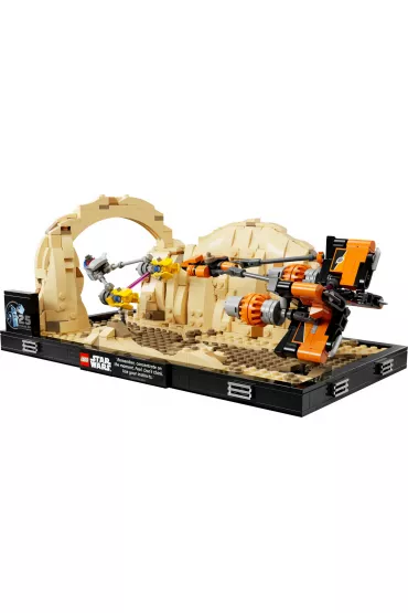 LEGO Star Wars Diorama: Wy�cig �cigaczy w Mos Espa 75380