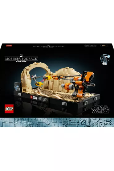 LEGO Star Wars Diorama: Wy�cig �cigaczy w Mos Espa 75380