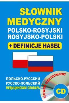 Sownik medyczny polsko-rosyjski rosyjsko-pol + CD