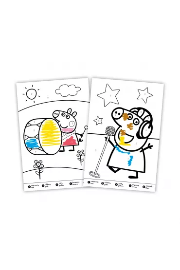 Zagrajmy! Peppa Pig. Numerkowe kolorowanki