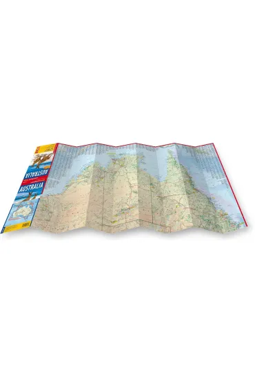 Australia road and tourist map 1:4 250 000 wer.angielska laminat 2025