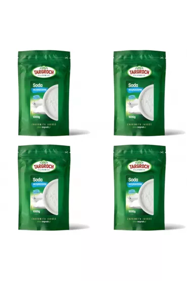 Targroch Soda oczyszczona zestaw 4 x 1 kg