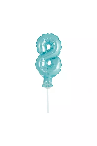 Godan Balon foliowy na patyczku BC-5BL8 Cyfra 8