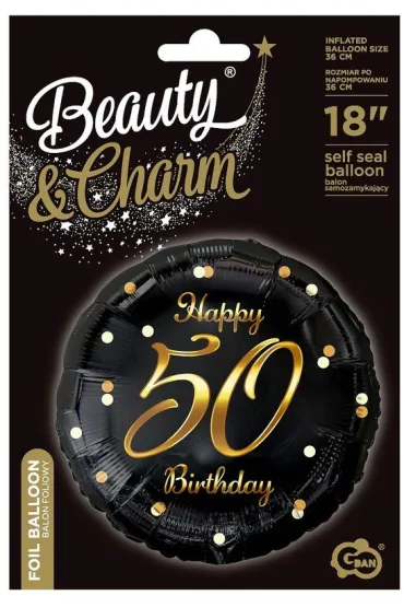Godan Balon foliowy B&C Happy 50 Birthday