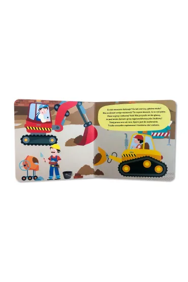 Puzzle Ksi��ka z puzzlami w pude�ku Pojazdy na budowie Wilga Play