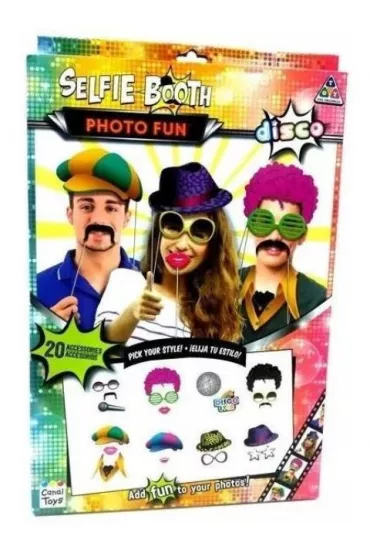 Pro Kids Selfie booth zestaw disco