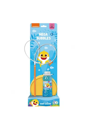Mega zestaw do tworzenia baniek mydlanych Baby Shark 450 ml Maksik