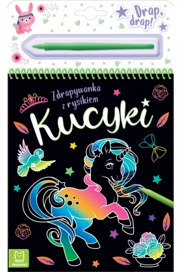 Kucyki. Zdrapywanka z rysikiem
