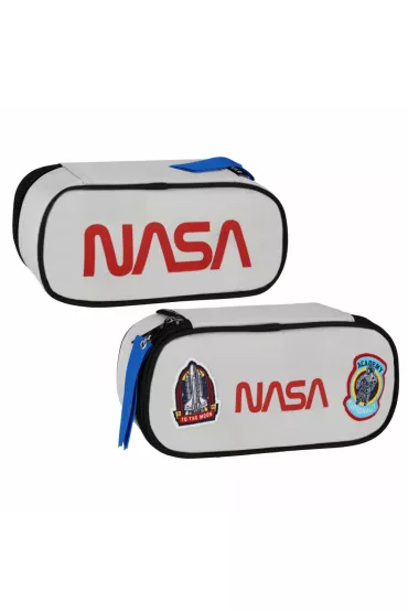 Starpak Pi�rnik saszetka owalna 1 zamek NASA popielata