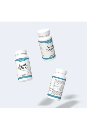 Health Guard by Cf Insulin Balance - Wsparcie gospodarki cukrowej (Insulinooporno, Cukrzyca) Suplement diety 60 kaps.