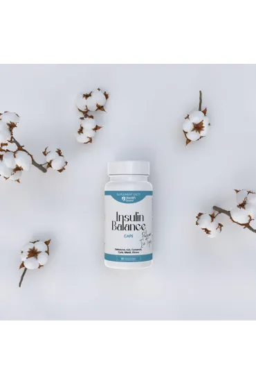 Health Guard by Cf Insulin Balance - Wsparcie gospodarki cukrowej (Insulinooporno, Cukrzyca) Suplement diety 60 kaps.